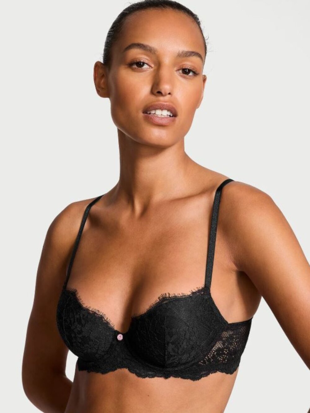 VS NEW Dream Angels Classic Coverage Demi Bra 36DDD